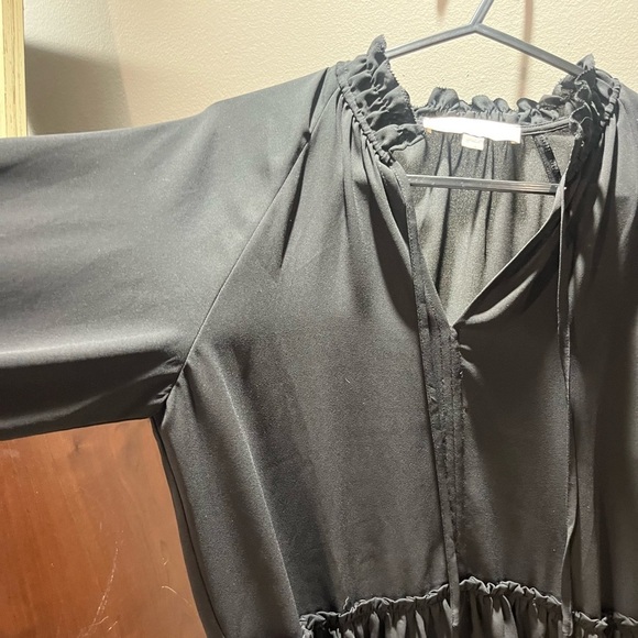 Loft blouse black sheer size xs - Picture 2 of 3
